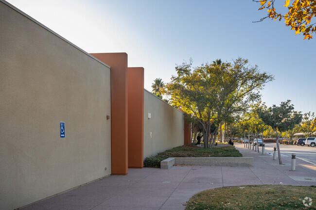 North Mountain Middle School in San Jacinto provides a safe place to pick up students.