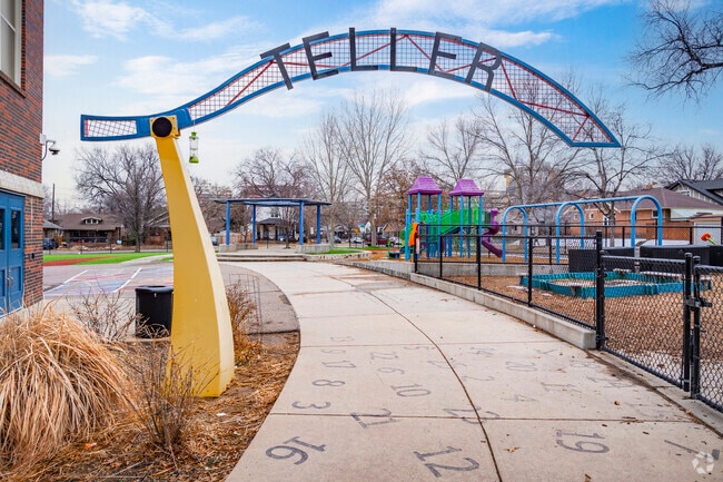 Enjoy the play ground at Teller Elementary.