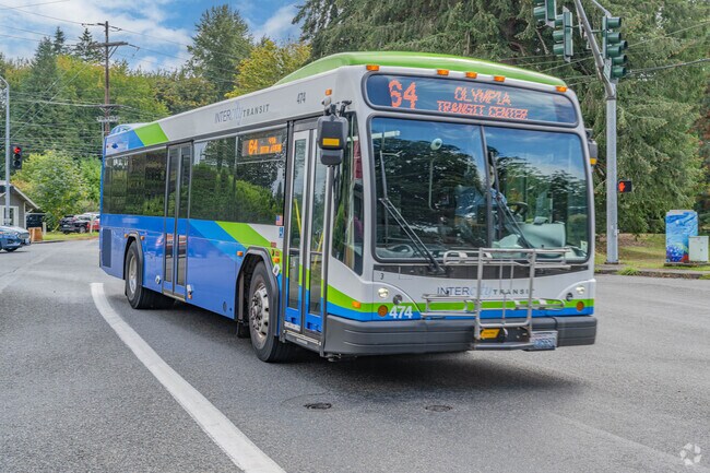 Indian Creek residents have access to Olympia's Intercity Transit System.