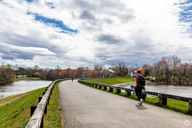 Nothing beats a long walk around the lakes in Kentlands.