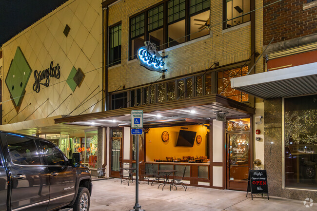 The streets of downtown Paris, TX, offer a vibrant mix of dining, shopping, and entertainment.