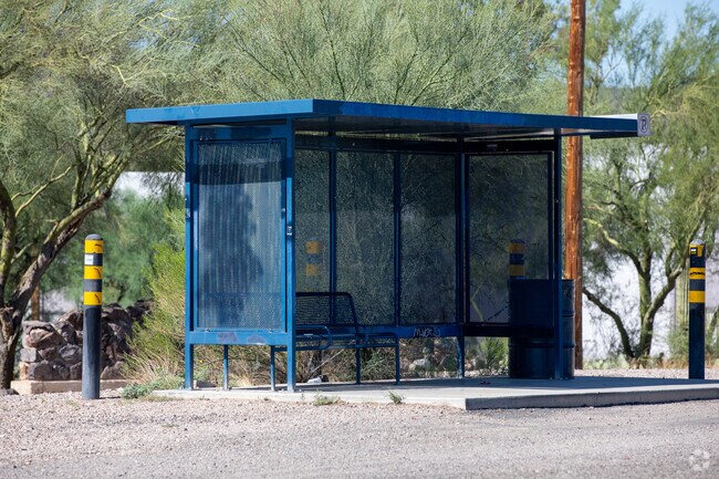 Public transportation is available in the Westside Development neighborhood.