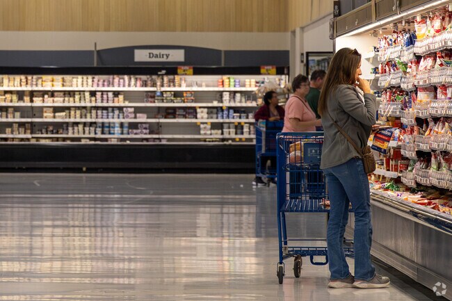 Greenbriar residents get their fresh produce at the local Meijer.