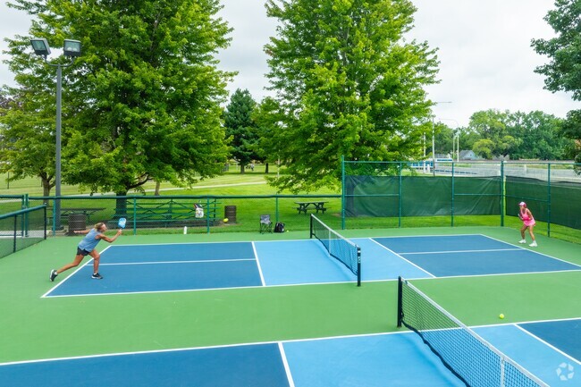Pickleball is one of several attractions of Iles Park.