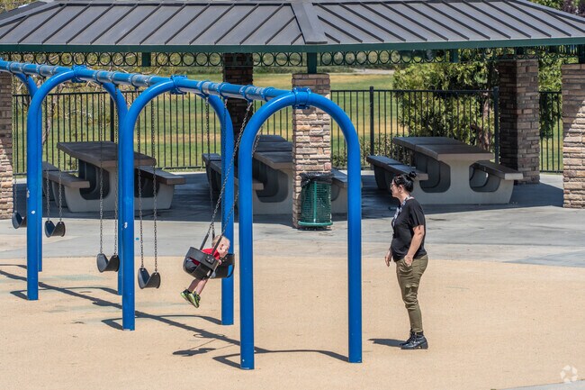 Your kids will never want to leave the playground at Malibu Park.