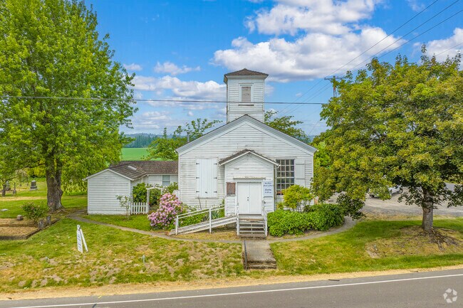 The historic West Union Baptist Church in West Union.