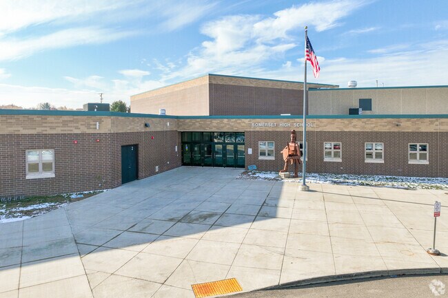 Kids in grades 9-12 can attend Somerset High.