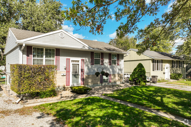 Well kept split level homes can be found in the neighborhood of Crestwood.