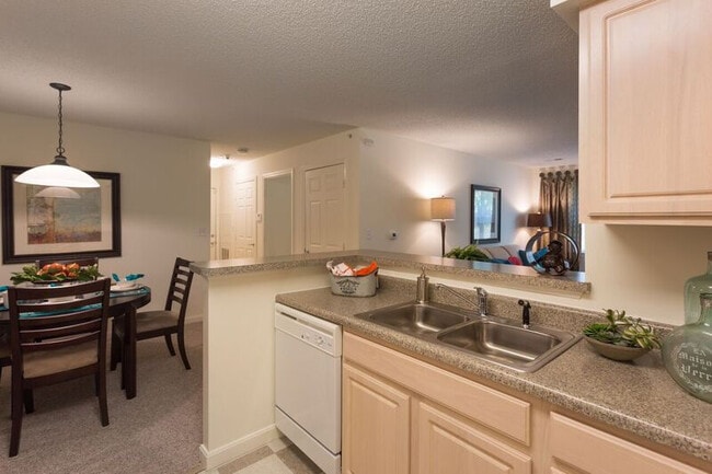 Kitchen Open to Living Space