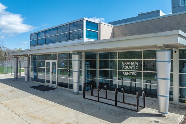 Swimmers of The Avenues can head to the nearby Graham Aquatic Center for its indoor and outdoor pools.