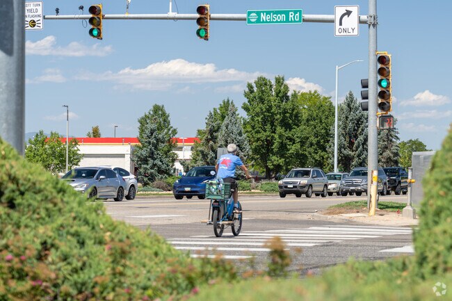 West Saint Vrain is a very walkable and bike-able community.