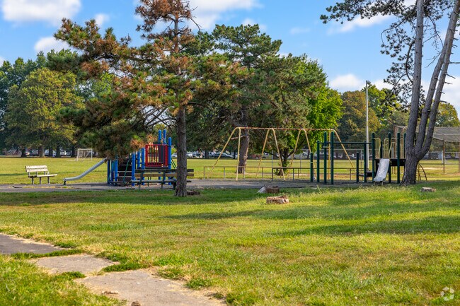 Suffolk Park in Penrose includes a playground for neighborhood children.