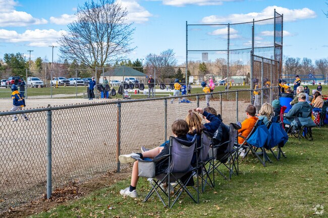 Watch your children play in little league games at Lake Seymour Park in Oxford.