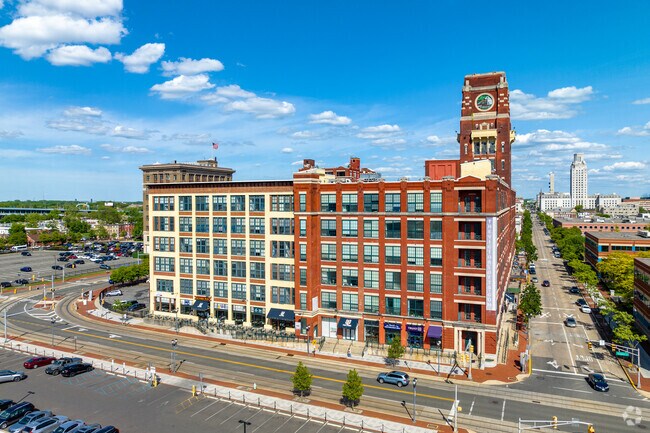 The masterfully restored Victor building houses luxury condos in Cooper Grant.
