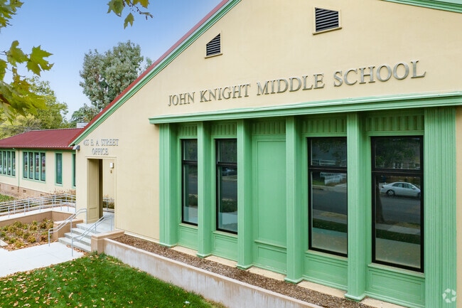 Students are the highest priority at
 John Knight Middle School