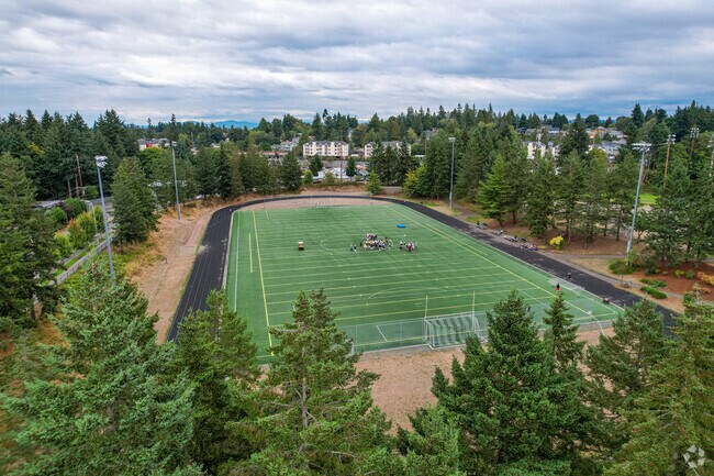 The Sacajawea Middle School has a Great Football Field.