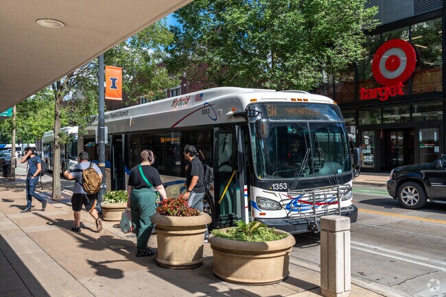 Residents of King Park have easy access to the bus system.
