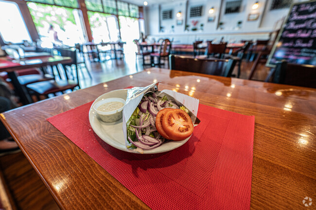 Delicious meals like this gyro are part of the amazing menu at Pita House in Medford.