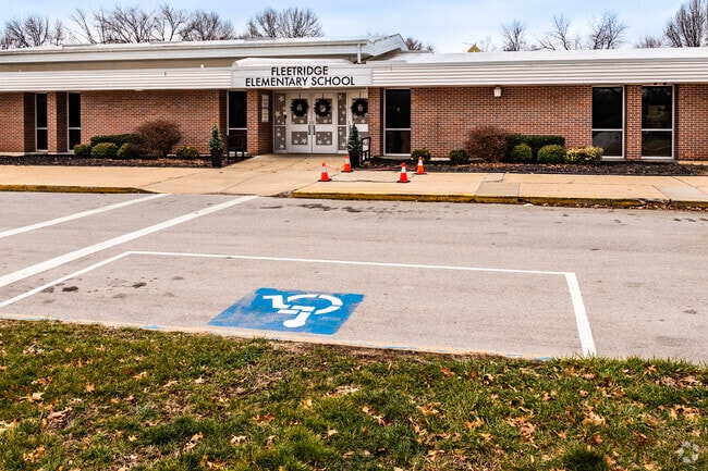 Fleetridge Elementary has lots of space inside and outside so kids can thrive in body and mind.