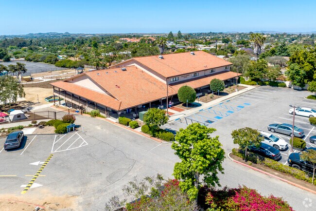 The school building of the Zion Lutheran in Fallbrook.