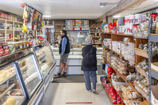 Ritacco's Market in Westerly offers fresh Italian groceries while ordering a grinder sandwich.