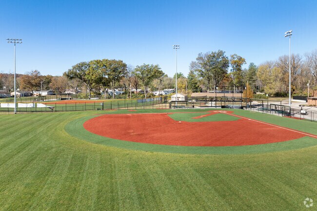 Catch a game or practice your swing at Legion Park’s baseball field.