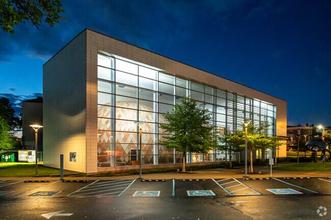 Families enjoy the exhibits at the Evansville Museum a short trip from the Tepe Park neighborhood.