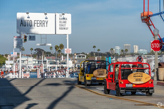 Balboa Peninsula Point’s ferry ride is a timeless coastal experience.