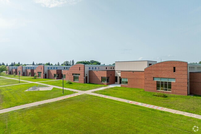 At Bluff Creek Elementary, 27% of students are minorities, fostering diverse learning.