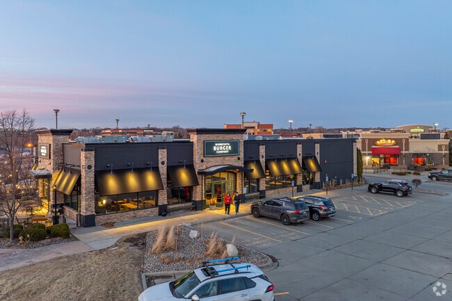 Residents can find lots of restaurants in the business district just south of the neighborhood.