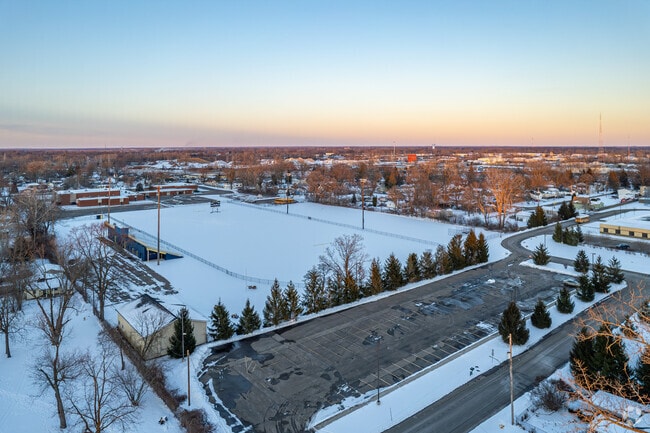 An additional lot near Bendle High School's athletic fields provide event parking.