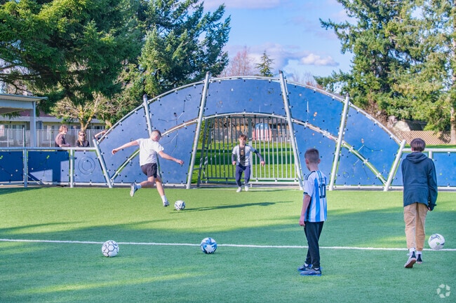 Play a pickup game with your neighbors in North Auburn at the Brannan Park soccer pitch.