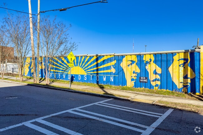 Reynoldstown's historic urban neighborhood is filled with aesthically pleasing charm.