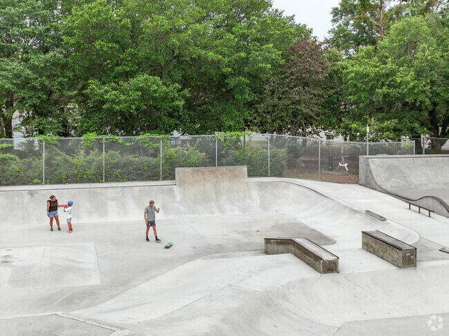Greenfield Park also has a large skatepark.