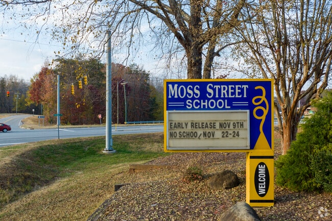 Moss Street Elementary in Reidsville.