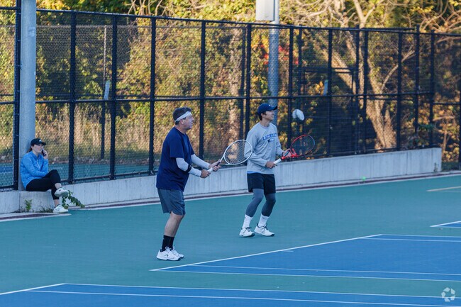 Serve up the competition at the tennis courts in Clifton Park.