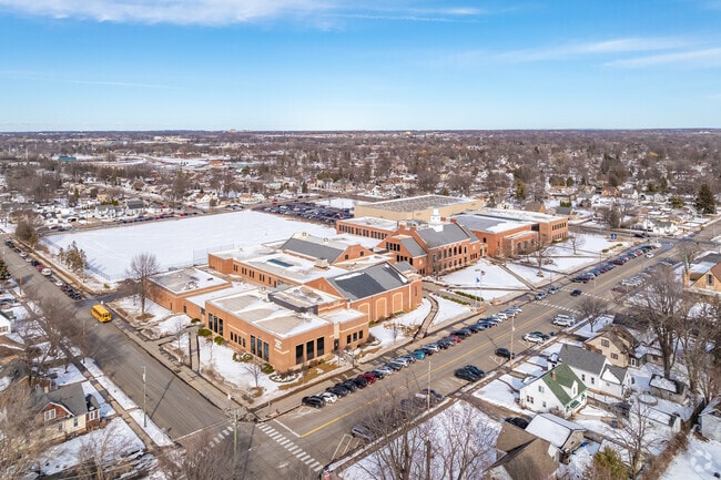 Menasha High School in Menasha.