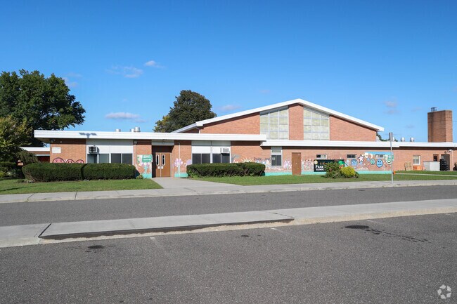 Park Avenue School in New Cassel serves students in grades 1 - 5.