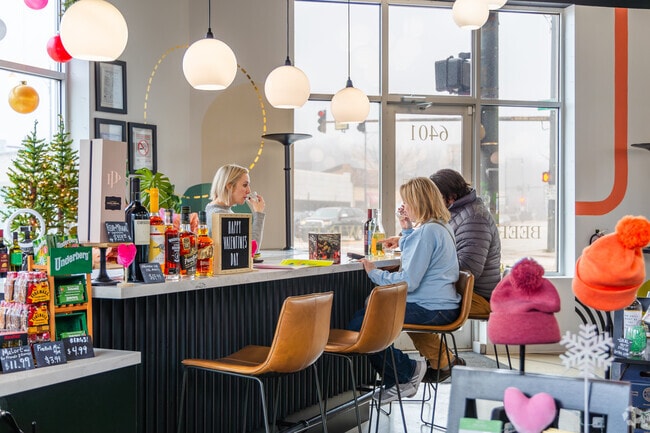 Wine and beer enthusiasts can browse the great collection at Bottles and Cans in Edgebrook.