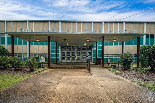 The John Marshall High School basketball team was the undefeated champions in 2022-2023.