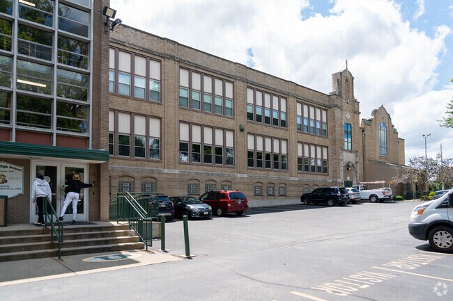 Students receive an excellent education at Ursuline High School in the Wick Park neighborhood.