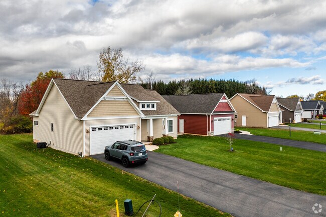 New builds in Ontario developments come in different colors, sprucing up the neighborhood.