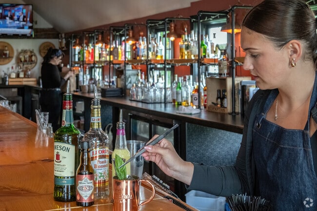 Since about 1740, drinks have been served at the Marlborough Tavern, with daily specials.