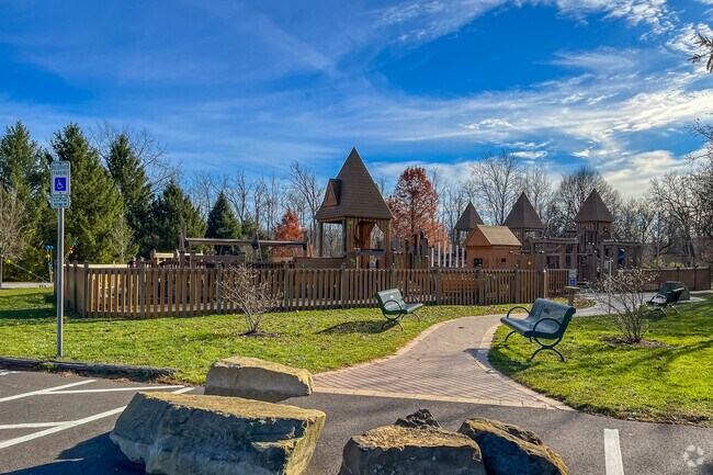 Bring the kids to the playground at Wildwood Park.