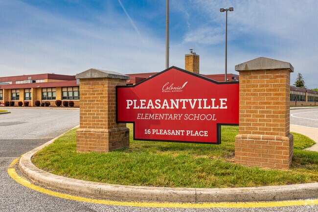 Students in New Castle can attend Pleasantville Elementary School for grades K-5.