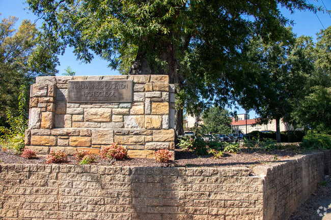 Broughton Magnet High School in 
Cameron Village, was established in 1929.