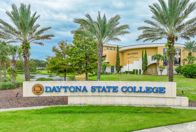 Daytona State College is located on International Speedway.