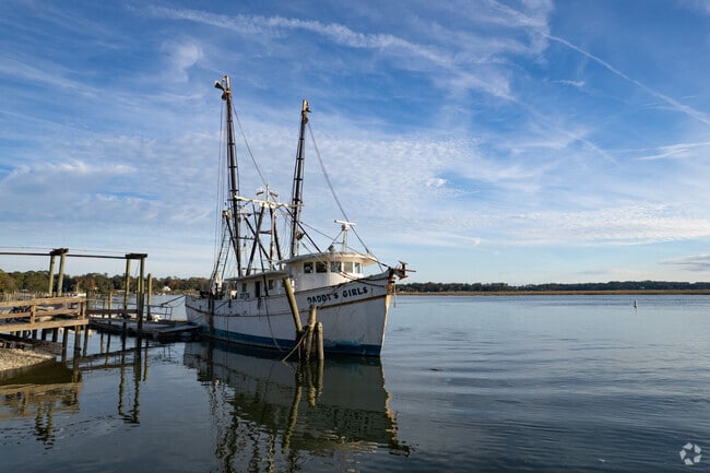 The May River runs along the southern edge of Bluffton.