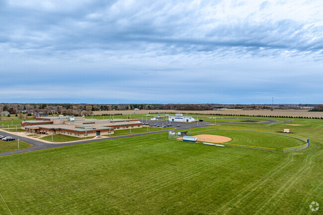 Clear Lake High School has a large campus.