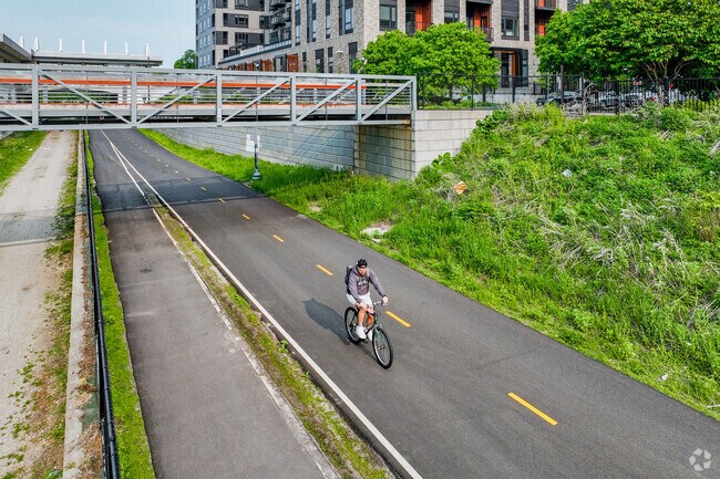 West Maka Ska residents have easy access to the Midtown Greenway.